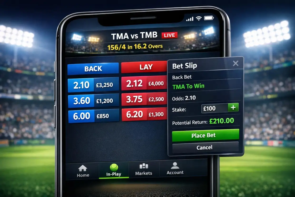 Laser247 cricket exchange match odds on laser247exch.biz